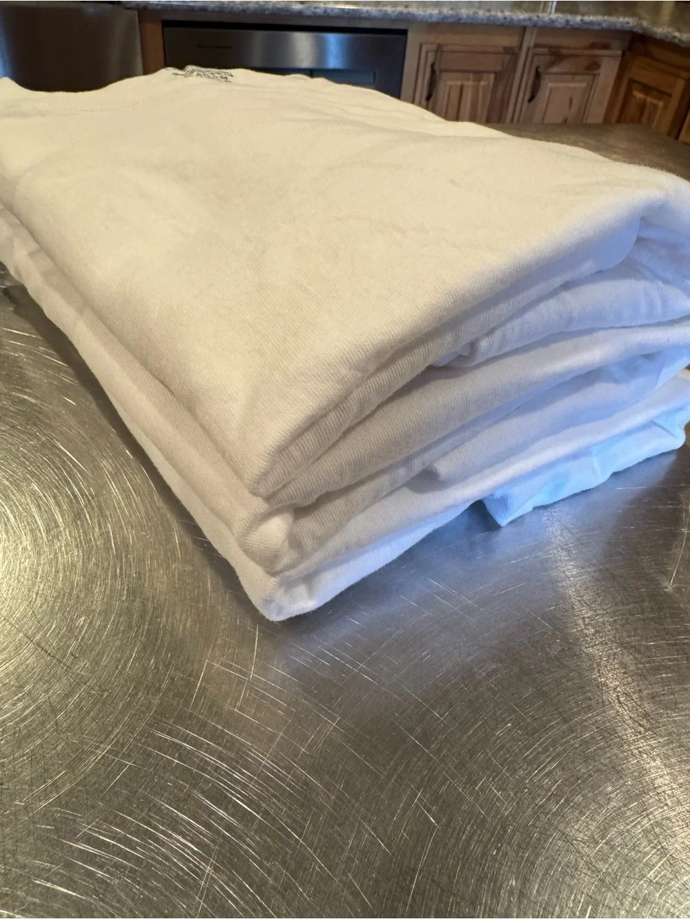 Kirkland Signature Mens White Short Sleeve Crewneck Tees - 3 Pack